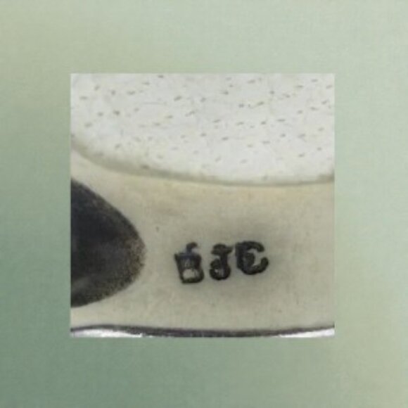 Vintage Samuel Benham Sterling Peridot Ring Cushion Cut Stone August Birthstone - Picture 6 of 9